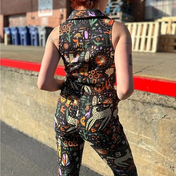 Nooworks Multicolor Patterned Jumpsuit - Picture 2 of 3